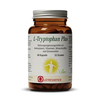 Abbildung von Quintessence L Tryptophan Plus Kapseln mit Vitamin C 60 St