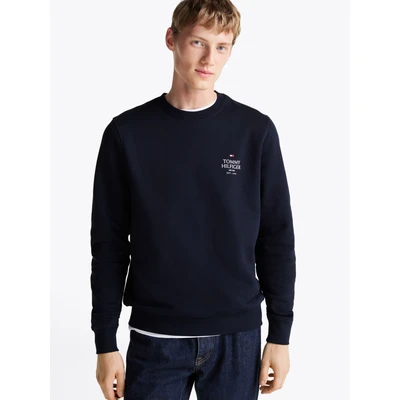 Abbildung von Tommy Hilfiger Stack Sweatshirt, Herren, Größe: XL, Desert sky