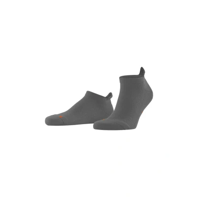 Abbildung von FALKE Unisex Sneakersocken Cool Kick Sneaker U Sn weich atmungsaktiv schnelltrocknend kurz einfarbig 1 Paar, Grau Flanell 3210, 42 43