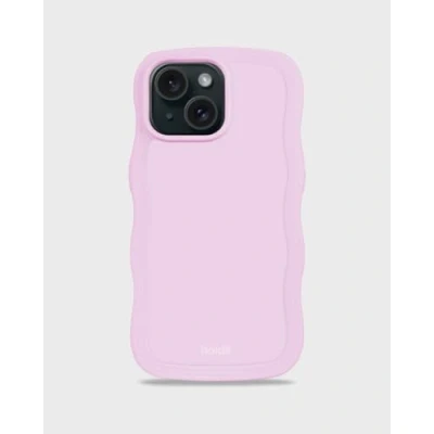Abbildung von holdit Wavy Case Lilac iPhone 15/14/13