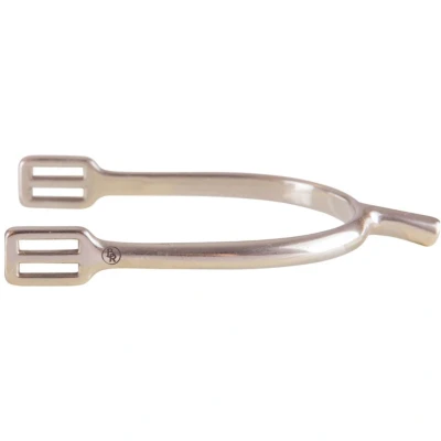 Abbildung von BR Stumpfe Sporen Damen 20 mm RVS Weiß
