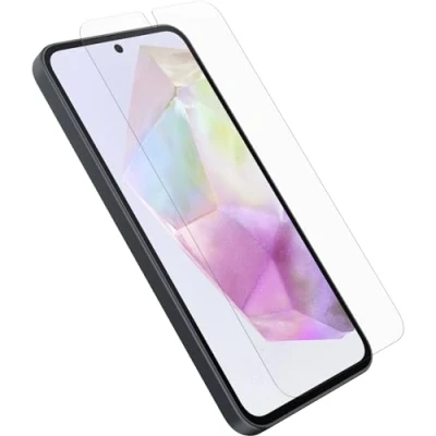 Abbildung von OtterBox Glass Displayschutz für Samsung Galaxy A35 5G, gehärtetes Glas, Schutz vor Brüchen, Kratzern und Stürzen Keine Einzelhandelsverpackung