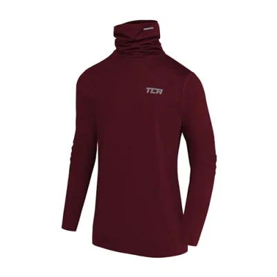 Abbildung von TCA Jungen Warm Up Trichterhals Thermo Laufshirt Cabernet, 12 14 Jahre