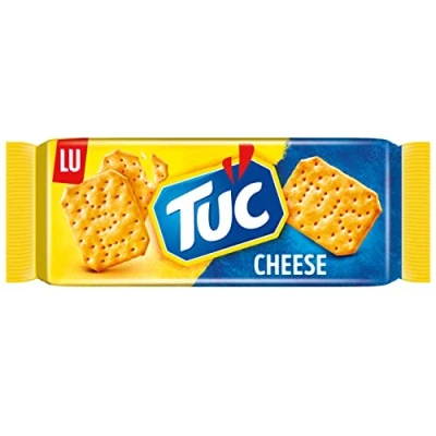 Abbildung von TUC Cheese 1 x 100g I Salzgebäck Einzelpackung Knabbergebäck mit Käse Geschmack Fein gesalzene Snack Cracker