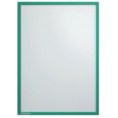 Abbildung von FRANKEN Dokumentenhalter Frame It X tra!Line, DIN A3, magnetisch, grün, ITSA3M 02