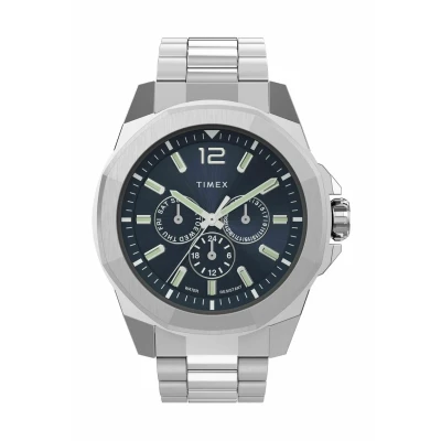 Abbildung von Timex Uhr, Herren, Größe: One Size, Silver tone