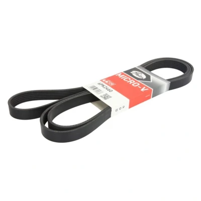 Abbildung von GATES Micro V 6PK2460 Keilrippenriemen 2460 6 Polyester, EPDM (Ethylen Propylen Dien Kautschuk) AUDI: A6 C7 Avant, C6 Allroad, A4 B7 Limousine