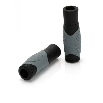 Abbildung von XLC Unisex Erwachsene Griffe Ergonomic GR G03, Schwarz, Grau, One Size