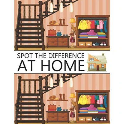Abbildung von Spot The Difference At Home!: A Fun Search and Find Books for Children 6 10 years old (Activity Book Kids)
