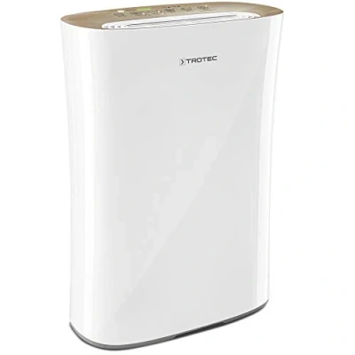 Abbildung von TROTEC Luftreiniger AirgoClean 110 E, für 25 m² Räume, Mehrstufiges Verbundfiltersystem mit DACRON Vorfilter, HEPA Filter und Ionisation / Hocheffiziente Filtration von Feinstaubpartikeln, Schwebeteilchen, Schadstoffen, Keimen Gerüchen