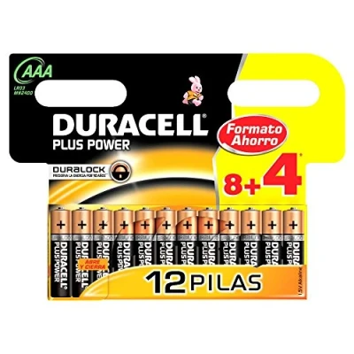 Abbildung von Duracell Plus Alkaline Batterie (AAA, LR03, 1,5 Volt) 12 Stück