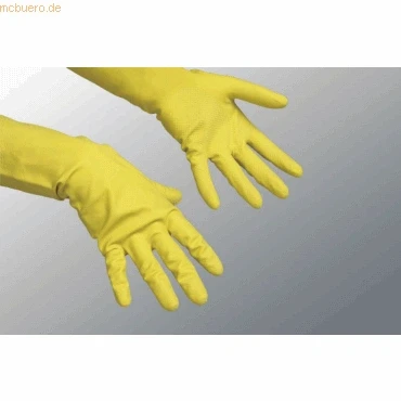 Abbildung von Vileda Handschuhe Contract Der Ökonomische Naturlatex Größe XL