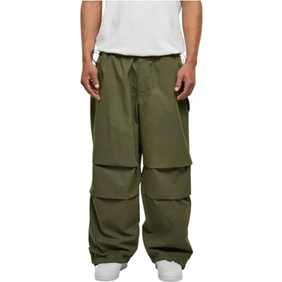 Abbildung von Urban Classics WIDE Stoffhose, Herren, Größe: Medium, Olive