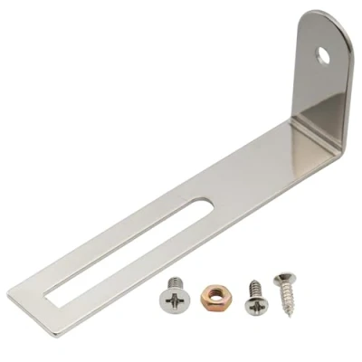 Abbildung von Musiclily Pro Stahl Schlagbrett Haltebügel Pickguard Bracket für Epiphone Les Paul E Gitarre, Nickel