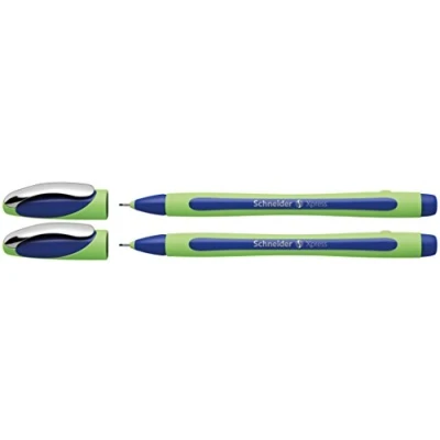 Abbildung von Schneider Xpress Fineliner (Tinte dokumentenecht, Strichstärke 0,8 mm, Made in Germany) 2er Set, blau