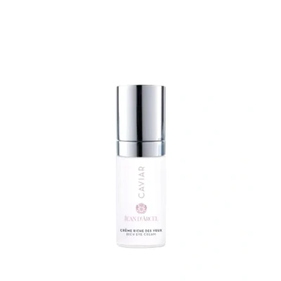 Abbildung von JEAN D&#039;ARCEL CAVIAR crème riche des yeux Reichhaltige Augenpflege Reduziert sichtbar Fältchen 30ml
