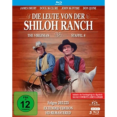 Abbildung von Die Leute von der Shiloh Ranch Staffel 8 (HD Remastered) (Fernsehjuwelen) (9 DVDs)