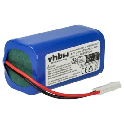 Abbildung von vhbw Akku kompatibel mit Xiaomi Robot Vacuum E12, SKV4136GL, Mi Mop Essential Staubsauger (2600 mAh, 14,4 V, Li Ion)