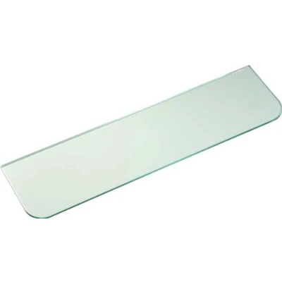 Abbildung von ib style Glasboden klar 6 mm und satiniert 11 Abmessungen Glasscheibe Glasplatte für Glasregal KLARGLAS 600x200