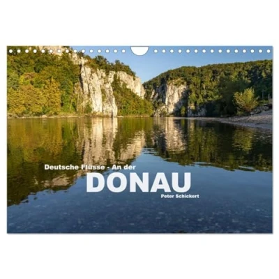 Abbildung von Deutsche Flüsse An der Donau (Wandkalender 2025 DIN A4 quer), CALVENDO Monatskalender