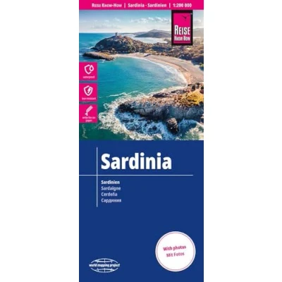 Abbildung von Reise Know How Landkarte Sardinien / Sardinia (1:200.000): reiß und wasserfest (world mapping project)