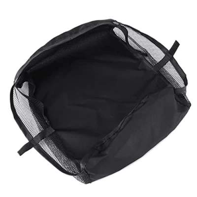 Abbildung von GLOGLOW 1Pc Stroller Bottom Aufbewahrungstasche, Kinderwagen Auto Buggy Korb Shopping Aufbewahrungskoffer Organizer Tasche mit Magic Sticker