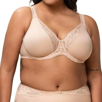 Abbildung von Triumph Modern Bügel BH, Damen, Größe: 105D, Neutral beige