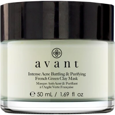 Abbildung von Avant Acne Defence Intense Battling &amp; Purifying French Green Clay Mask 50 ml