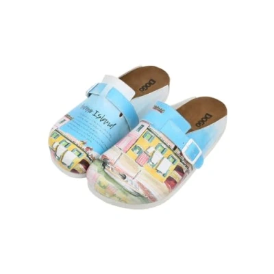 Abbildung von DOGO Damen Comfie Burano Island Vegan Sandalen/ Sandaletten / Hausschuh