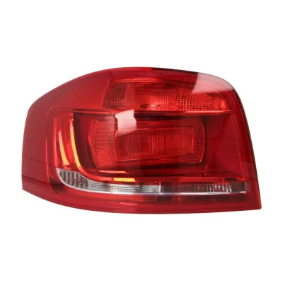 Abbildung von TYC 11 12074 2 Rückleuchte links chrom ohne Lampenträger AUDI: A3 Sportback, Schrägheck