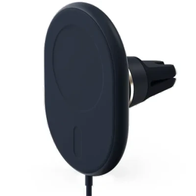 Abbildung von iOttie Velox MagSafe Kabelloses Ladegerät Autohalterung Ventilatierooster 7,5 Watt Schwarz