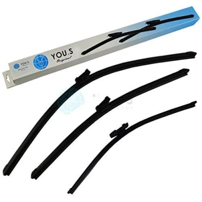 Abbildung von YOU.S SCHEIBENWISCHER SET VORNE + HINTEN 600 475 380 mm (3 Stück)