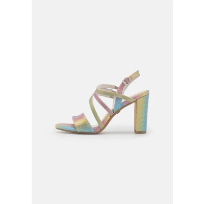 Abbildung von Marco Tozzi BY Guido Maria Kretschmer High Heel Sandalette, Damen, Größe: 39, Rainbow metallic Schuhe