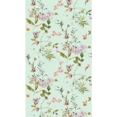 Abbildung von living walls Fototapete &quot;THE WALL III Blumen Tapete Motivtapete Blümchen Blumen&quot;, matt, Vliestapete floral für Schlafzimmer Küche Wohnzimmer Design