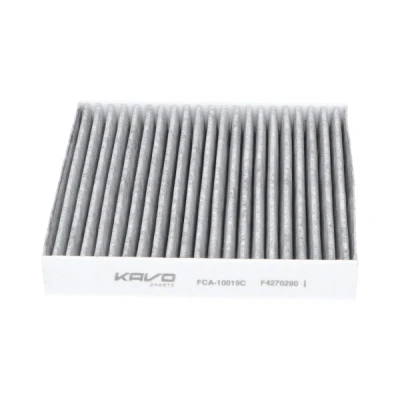 Abbildung von KAVO PARTS FCA 10019C Innenraumfilter Aktivkohlefilter 195mm 187mm 30mm FIAT: 500 Schrägheck, C Cabrio, Panda III Schrägheck
