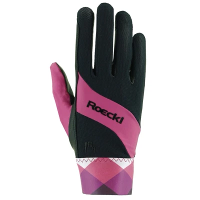 Abbildung von Roeckl Handschuhe Martingal Schwarz/Posh Pink 7