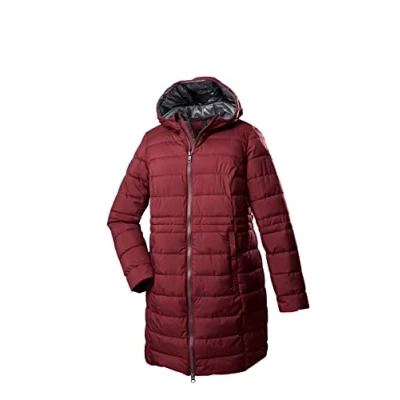 Abbildung von STOY Damen Parka in Daunenoptik mit Kapuze STW 12 WMN QLTD PRK, burgund, 44, 38826 000