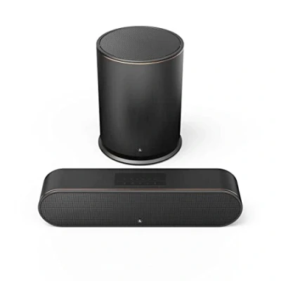 Abbildung von Hama SIRIUM3800ABT Soundbar Lautsprecher 2.1 Kanäle, Schwarz, kabellos und kabellos, (2.1 kabellos)