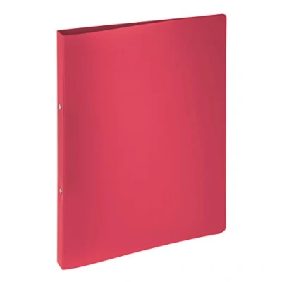 Abbildung von Pagna Ringbuch A4 Lucy Basic PP, 2 Ring Mechanik, 16 mm, rot