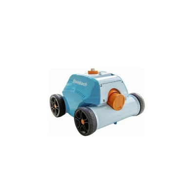 Abbildung von Steinbach Poolrunner Battery+ 061013 Kabelloser Bodensauger für Pools mit Bis zu 18 m² Bodenfläche 2 Stunden Akkulaufzeit Auch Salzwasser geeignet