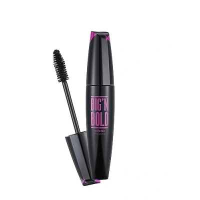 Abbildung von Flormar Big&#039;n Bold Voluminisierende Mascara mit Silikonbürste Nr. 001 Volumen