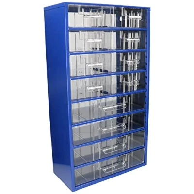 Abbildung von KOTARBAU® Werkstatt Aufbewahrungsbox mit Schubfächern 306x551x155 Sortierkasten 8M4G Kleinteilemagazin Metall