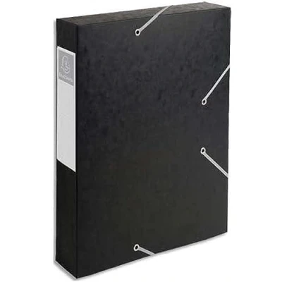 Abbildung von Exacompta 16003H 10er Pack Premium Sammelboxen mit Gummizug 60 mm aus extra starkem Colorspan Karton Rückenschild für DIN A4 Archivbox Heftbox Dokumentenbox Zeichenbox Sammelmappe grün
