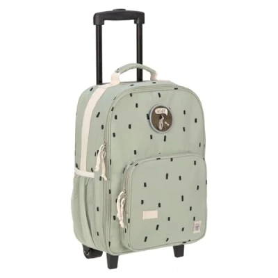 Abbildung von LÄSSIG Kinderkoffer Happy Prints, Trolley, Light Olive, 2 Rollen