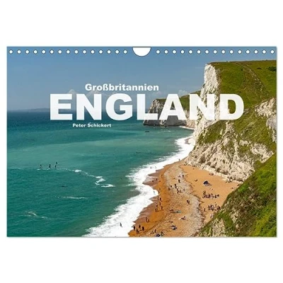Abbildung von Großbritannien England (Wandkalender 2025 DIN A4 quer), CALVENDO Monatskalender