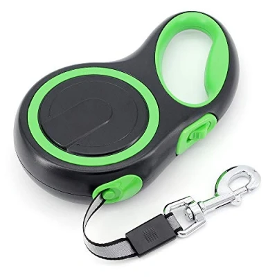 Abbildung von MoYouno 8M Lange einziehbare Hundeleine, hundeleine ausziehbar,Leine 8m,High End Pet Lead Automatische ausziehbare Hundetrainingsleine bis zu 50kg für Kleine, Mittelgroße und Große Hunde (Grün)
