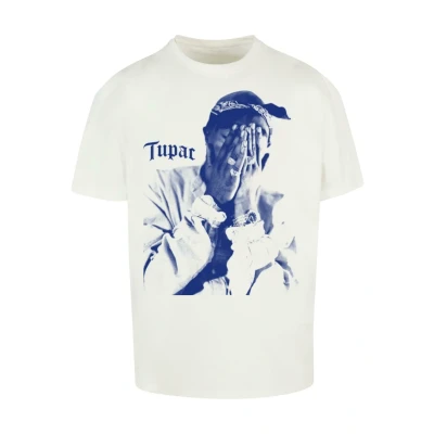 Abbildung von Upscale by Mister Tee 2PAC ME Against THE World Oversize Tshirt print, Herren, Größe: Medium, Ready for dye