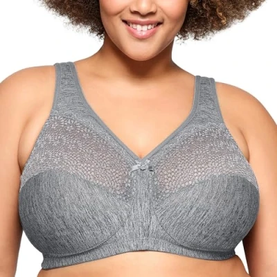 Abbildung von Glamorise Full Coverage Bra Damen, Grau Meliert,115G
