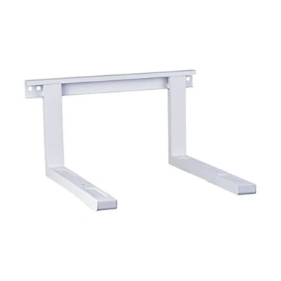 Abbildung von PureMounts MWH 03 Universal /Mikrowellenhalterung für Wandmontage Längenverstellbare Ausleger (385 535mm), Auslegerbreite: 43cm, Traglast: max. 35,0kg, weiß