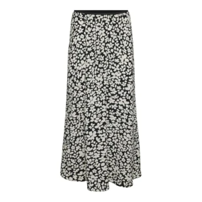 Abbildung von Vero Moda Vmalba Ankle Skirt Maxirock, Damen, Größe: XS, Black